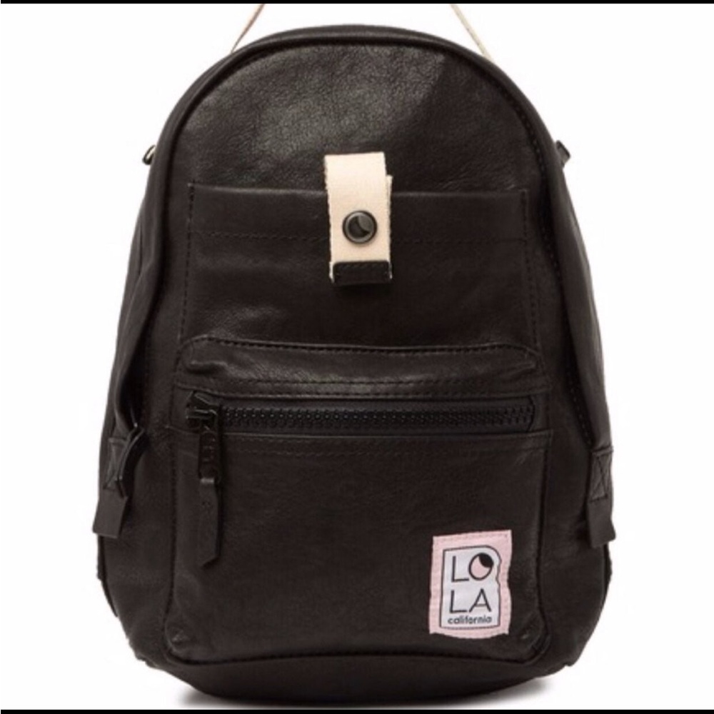 LOLA  Utopia Gypsy Girl Small Leather Backpack